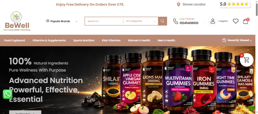 Be well Screenshot 2026 03 05 131257